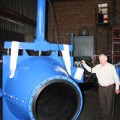 Atval director Ted Atkins alongside one of the three  800mm pinch valves.jpg